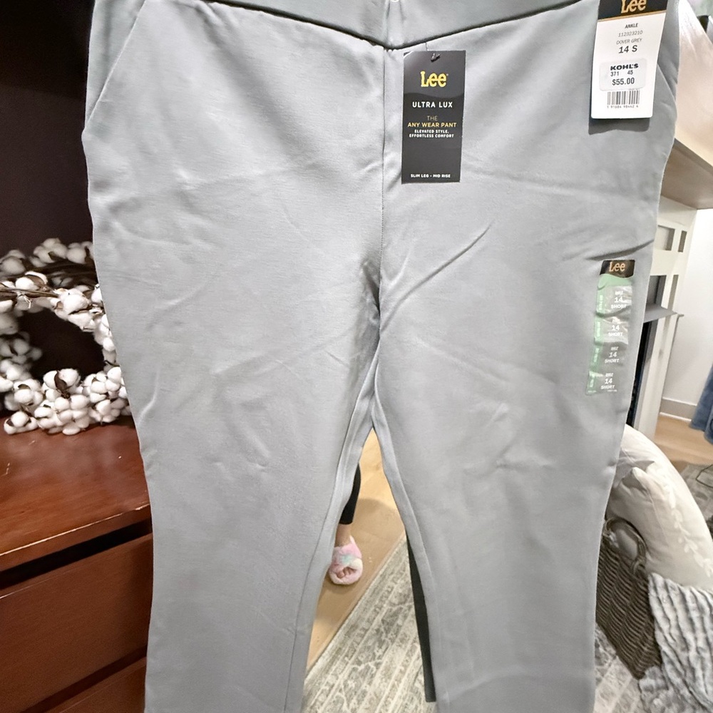 Lee Ultra Lux Dover Gray Pants